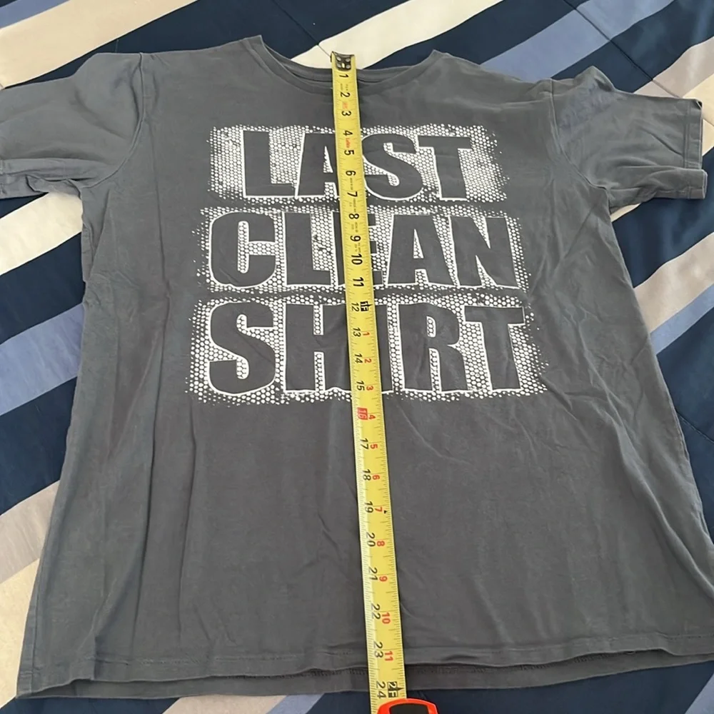 EUC Children’s Place Boy’s “Last Clean Shirt” Graphic Tee - Sz XXL/16
